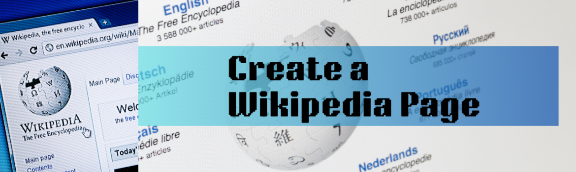 How to Create a Wikipedia Page for an Artist