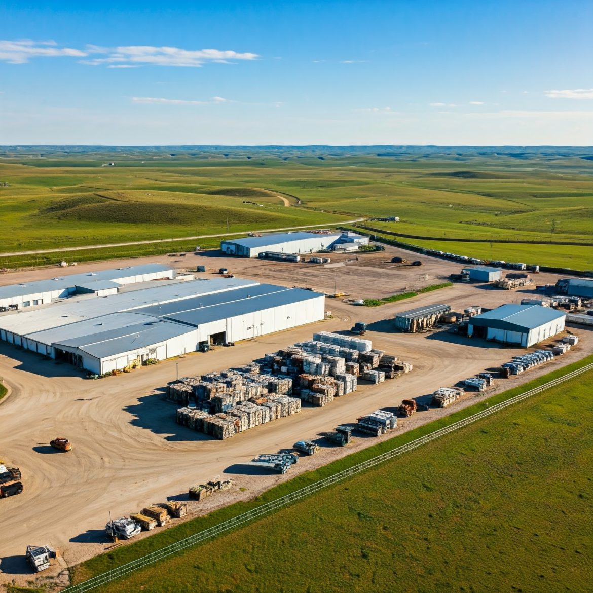 Recycling center in Minnesota