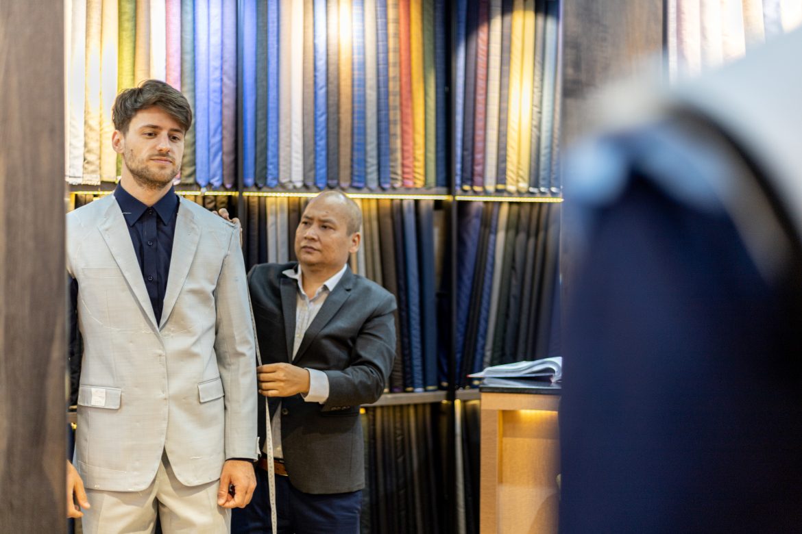 custom suit